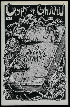 Couverture imaginée des Manuscrits du Sussex