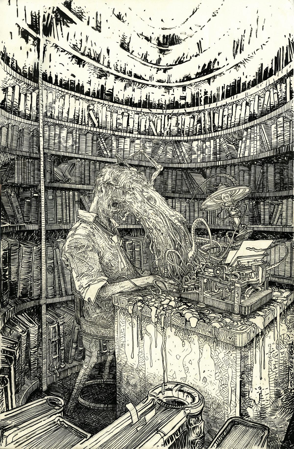 Esquisse de la couverture