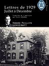 Lettres de 1929 (couverture)