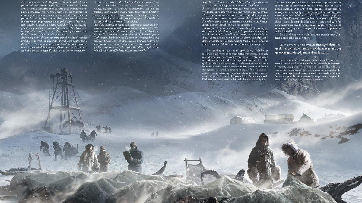 Les Montagnes Hallucinées (illustration intérieure)