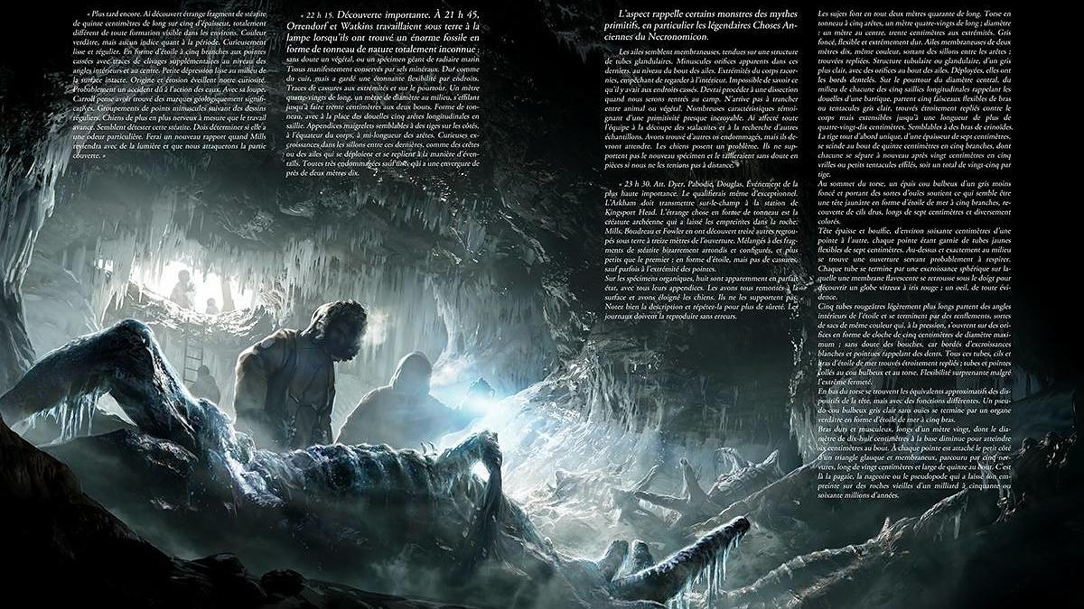 Les Montagnes Hallucinées (illustration intérieure)