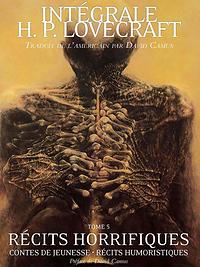 Récits horrifiques, contes de jeunesse et récits humoristiques (couverture)