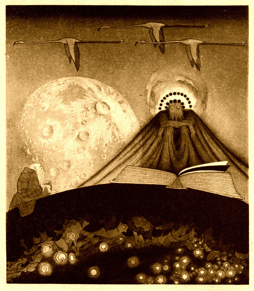 Illustration de "It", de Lord Dunsany, par Sidney Sime